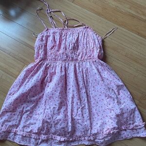 Cute pink free people dress!